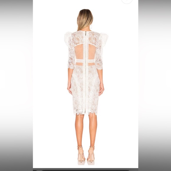 Bronx and Banco Madeleine Dress in White - Picture 3 of 4